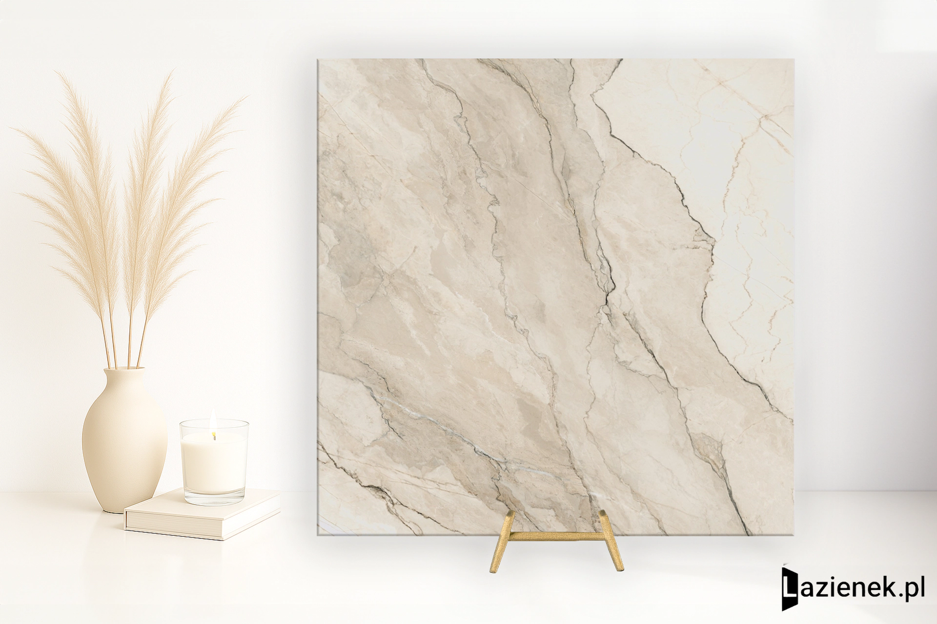 La Fabbrica Ava Bolgheri Stone Beige matowa 60x60 cm gr. 9 mm - płytka rektyfikowana / (L)196022
